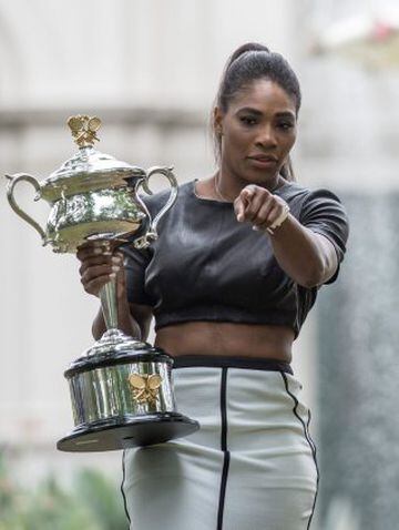 3° Serena Williams está tercera en el ranking de Forbes, con US$22 millones.