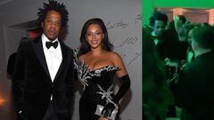 Jay-Z le quita el móvil a un fan que grababa a Beyoncé mientras bailaba