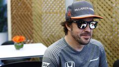 21/08/2017 Fernando Alonso, piloto espa&Atilde;&plusmn;ol de McLaren.  El piloto espa&Atilde;&plusmn;ol de McLaren, Fernando Alonso, advirti&Atilde;&sup3; de que el Gran Premio de B&Atilde;&copy;lgica de F&Atilde;&sup3;rmula 1, duod&Atilde;&copy;cima prueba del Mundial que se disputa este pr&Atilde;&sup3;ximo fin de semana en el circuito de Spa-Francorchamps, ser&Atilde;&iexcl; un &quot;reto dif&Atilde;&shy;cil&quot; para el equipo, aunque se declar&Atilde;&sup3; motivado para afrontar la segunda parte del campeonato.  ESPA&Atilde;A EUROPA MADRID DEPORTES MCLAREN 