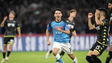 Napoli’s Lozano lauded in Italian media as Mexican inspires Empoli win