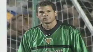 Óscar Córdoba y un gol que le marcaron en Argentina hace 24 años.
