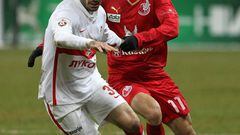 Serdar Tasci (left) in action for FC Spartak Moscow. 
