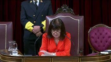 Francina Armengol es elegida presidenta del Congreso con mayoría absoluta