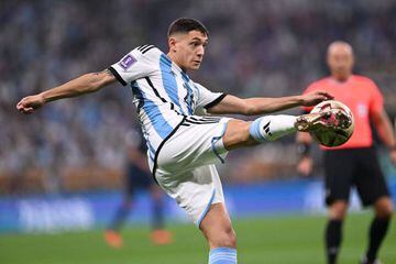 Argentina's defender #26 Nahuel Molina 