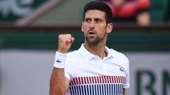 Djokovic avanza a cuartos en París y ya mira a Rafa Nadal