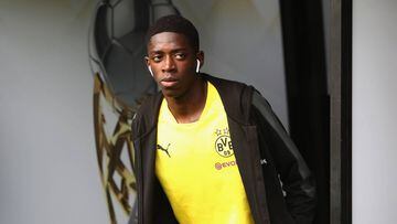 Ousmane Demb&eacute;l&eacute;, en las instalaciones del Borussia Dortmund.