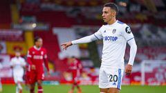 Leeds United forward Rodrigo Moreno during the English championship Premier League football match between Liverpool and Leeds United on September 12, 2020 at Anfield in Liverpool, England - Photo Malcolm Bryce / ProSportsImages / DPPI
 Malcolm Bryce/Pro S