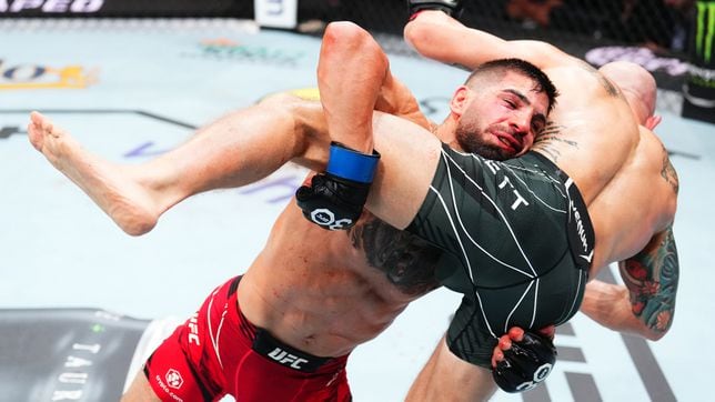 ‘Sumisión’, ‘mataleón’, ‘Clinch’... El glosario de términos de la UFC para no perder detalle del Topuria-Volkanovski