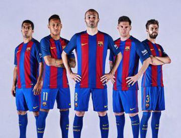 Barcelona unveil 2016-2017 kit, training and casual wear