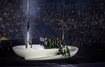 The best images from the opening ceremony in Rio