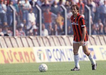 Franco Baresi | Milan: Líder del Milan entre 1978 y 1997. Seis Scudetto, cuatro Supercopas de Italia, tres Champions League, dos Copas Intercontinental, tres Supercopas de Europa.