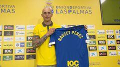 Presentacion de Nauzet Perez como nuevo jugador