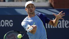 Daniel Galán perdió ante Jeremy Chardy en la primera ronda del Australian Open 2023.