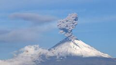 Popocatépetl inicia mayo con intensa actividad tras 37 exhalaciones