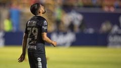 Franco Jara en el duelo de la Copa MX ante Atl&eacute;tico San Luis.