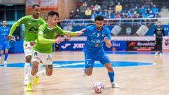 El Palma Futsal consigui&oacute; la victoria (0-2) en su visita a Valdepe&ntilde;as.