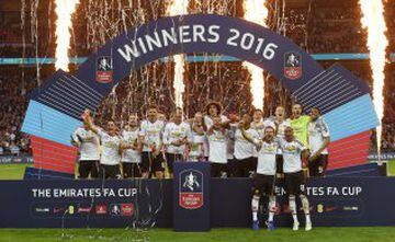 Manchester United 2016 FA Cup winners.  