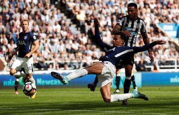 Newcastle went down at St James Park as Spurs started where they left off with goals from Dele Alli and Ben Davies.