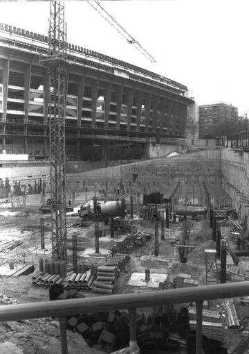 En 1992 fue cuando comenzaron las obras del centro comercial 'La esquina del Bernabéu'.


