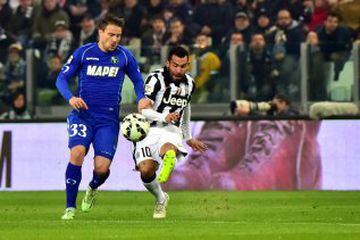 Juventus visitó a Sassuolo en el cierre de la fecha en Italia.