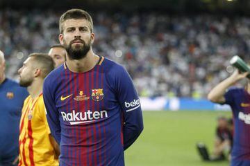 Piqué digests defeat to Real Madrid on Wednesday night.