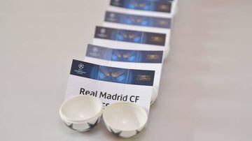 Real Madrid and the other draw cards ahead of the UEFA Champions League 2016/17 Quarter-final Draw in Nyon, Switzerland.