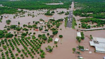 Ciclón Pamela provoca desbordamiento de Río en Nayarit; 50 personas están atrapadas