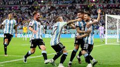 Argentina take on Netherlands at Lusail Stadium on Friday, 9 December 2022 with kick-off at 2pm ET / 11am PT.