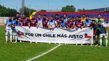 El partido con que volvió el fútbol profesional en Chile