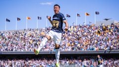 Doblete en debut de Alí Ávila con Pumas y estreno goleador en primera división
