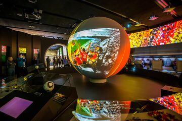 El museo tiene diversas las interactivas.