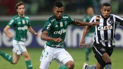 Miguel &Aacute;ngel Borja, jugador de Palmeiras
