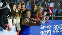 “Generar algo en las niñas es un orgullo...”: ganó medalla para Chile en Santiago 2023 y así habla del futuro