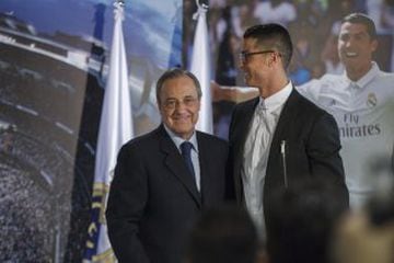 Cristiano Ronaldo and Florentino Pérez