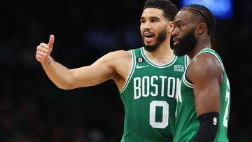 The Boston Celtics got a second straight win over the Miami Heat while staring down elimination, and they did it in wire-to-wire fashion on Thursday night.