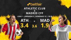 Athletic Club Femenino vs. Madrid CFF: horario, TV, estadísticas, clasificación y pronósticos