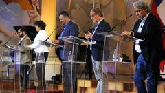 Santiago, 1 de noviembre de 2021. Debate presidencial organizado por la Universidad de Chile. Jonnathan Oyarzun/Aton Chile 