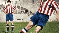 Fue el primer jugador del Atlético que se convirtió en máximo goleador liguero. Marcó 33 goles en 22 partidos en el ejercicio 40-41, en el que el equipo madrileño se proclamó campeón. El salmantino sólo estuvo una temporada, pero dejó huella. 