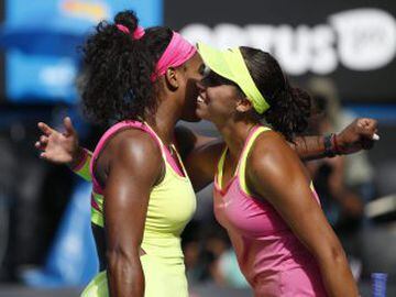 Serena Williams acabó con la sorpresiva campaña de Madison Keys para llegar a la final de Australia el jueves.