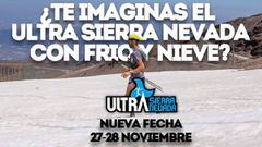 Nuevo cartel promocional del Ultra Trail Sierra Nevada.