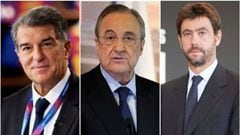 UEFA suspend disciplinary proceedings against Real Madrid, Barcelona and Juventus