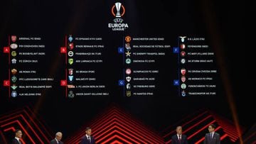 Europa League draw