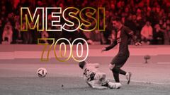 Así fue el gol de Lionel Messi con el que alcanzó su gol 700 ante el Olympique de Marsella