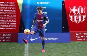 Coutinho unveiled as new Barcelona player