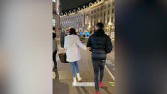 El vídeo de Marta Díaz y Reguilón por las calles de Londres que ha enamorado a sus fans