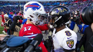 The Buffalo Bills and the Baltimore Ravens will put on a show this Sunday at 1 p.m. ET when quarterbacks Lamar Jackson and Josh Allen meet.