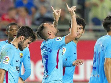 24/10/17 Partido Copa del Rey DIECISEISAVOS IDA  
 Real Murcia  -  Barcelona  
 ALEGRIA  0-1 ALCACER
 
