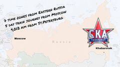 9,000 km away game? Welcome to Russian outfit SKA Khabarovsk