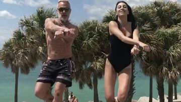 Gianluca Vacchi y su novia bailan &ldquo;Despacito&rdquo;. Imagen: Instagram