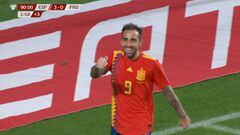 Los goles de Rodrigo y Alcácer que le dieron el triunfo a España
